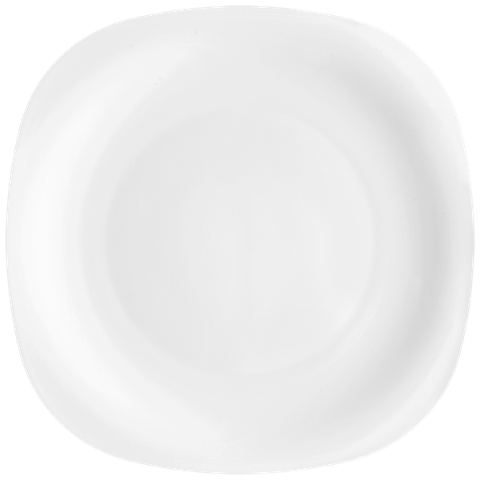 Đĩa Thủy Tinh vuông Parma màu trắng 31cm
