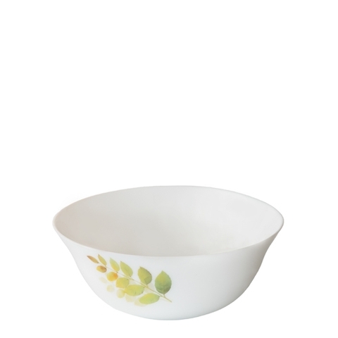 Tô Thủy Tinh 20.5cm Họa Tiết Lá Thu