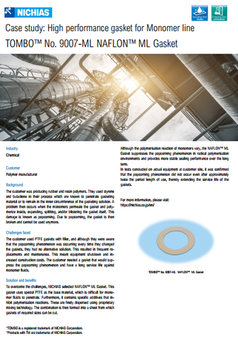 Case study: 9007-ML NAFLON ML Gasket