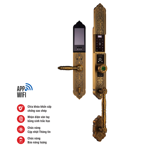 Khóa đại sảnh Faster FS009GB BRASS