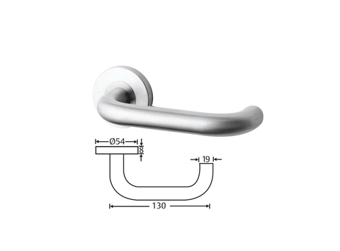 Tay nắm cửa Yale ATL-010 US32D