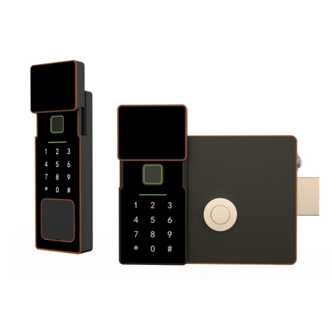 Khóa cửa cổng Demax EL608 AC CNC IP56 REMOTE APP WIFI