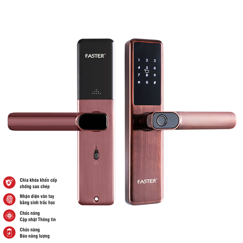 Khóa cửa gỗ Faster FSID 30KAC