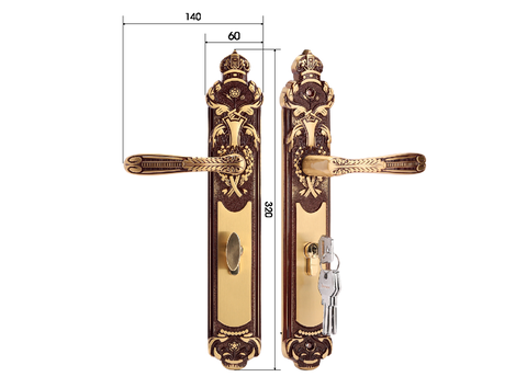 Khóa đồng Demax CLK306