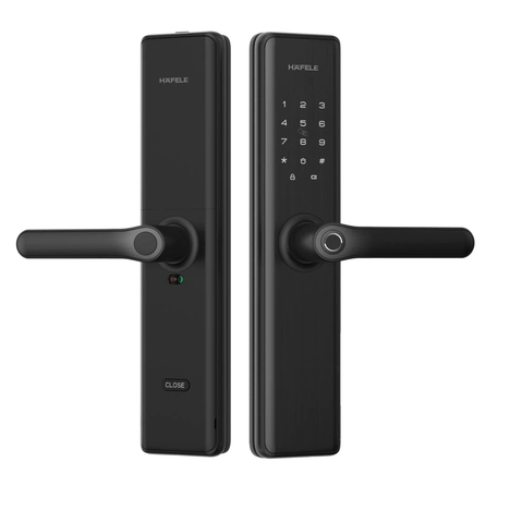 Khóa cửa gỗ Hafele DL7600 gồm pin (912.20.230, 912.20.238)