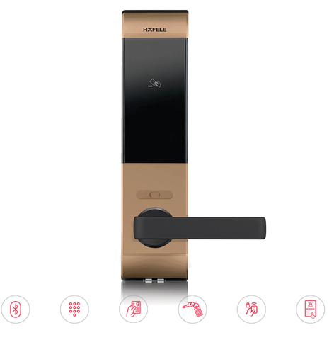 Khóa cửa điện tử Hafele DL7900 thân lớn (912.05.641, 912.05.644, 912.05.647, 912.05.650, 912.05.653)