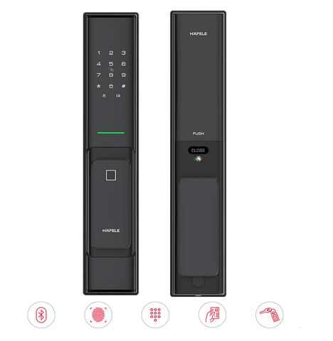 Khóa cửa gỗ Hafele PP8100 (912.20.260, 912.20.287)