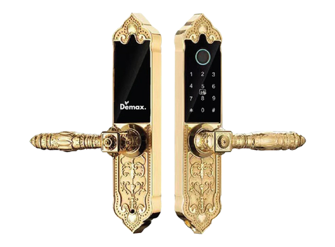 Khóa cửa biệt thự đại sảnh Demax SL280 Gold