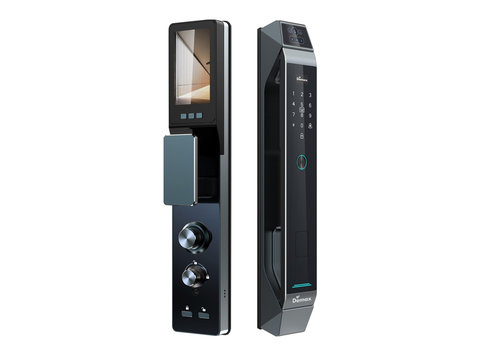 Khóa nhận diện khuôn mặt Demax FACE ID SL968 CNC GREY