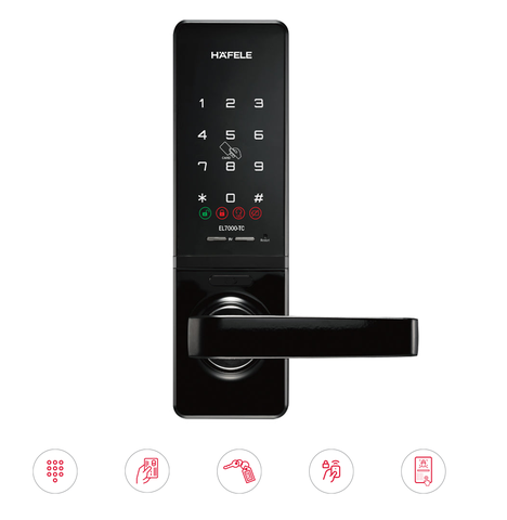 Khóa cửa điện tử Hafele EL7000 - TC 912.05.496, 912.05.495