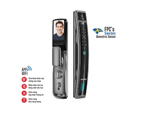 Khóa cửa gỗ Faster FS0061 MG