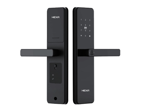 Khóa cửa gỗ Hexa HX12 ĐEN