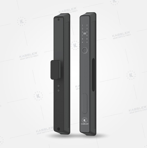 Khóa vân tay cửa nhôm Kassler KL-599 AT Black