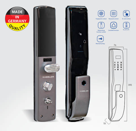 Khóa cửa gỗ Kassler KL-789