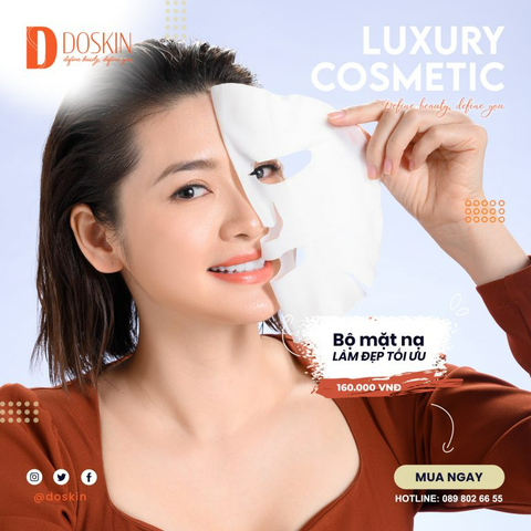 ĐÃ HẾT HÀNG - 3-Step Face Care Set – Set ba bước chăm sóc da 3 in 1 Doskin