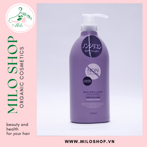 Dầu xả Salonlink không chứa Silicone -1000ml (Nhật Bản)