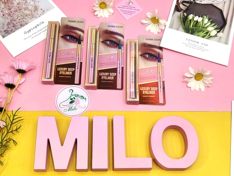 Bút kẻ mắt Sivanna Colors Luxury Deep Eyeliner (hồng)