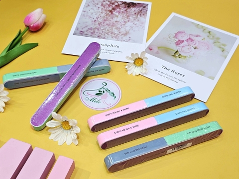 Dũa, mài móng tay loại size lớn (7 mặt)