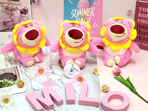 Gấu bông Lotso bông hoa size 20cm