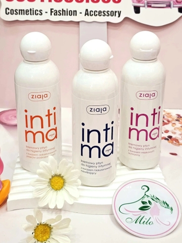 Dung dịch vệ sinh phụ nữ Ziaja Intima - 200ml (xanh dương đậm)