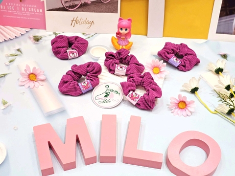 Cột tóc gấu dâu Lotso (màu tím)