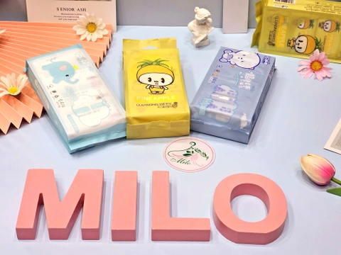 Khăn giấy ướt mini (bịch 8 gói)
