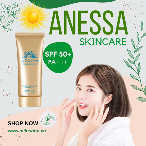 Gel chống nắng Anessa Perfect UV Sunscreen Skincare Gel SPF50+ PA++++ 90g