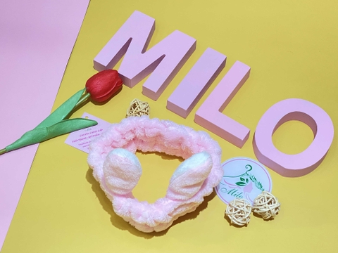 Băng đô rửa mặt tai thỏ cute