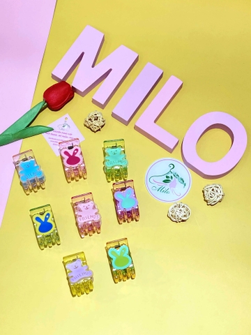 Kẹp cua mix màu, nhiều kiểu (3 răng, 2 răng)