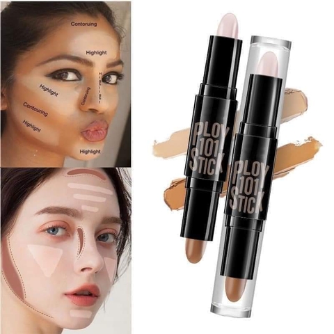 Bút tạo khối 2 đầu che khuyết điểm Face Play 101 Stick