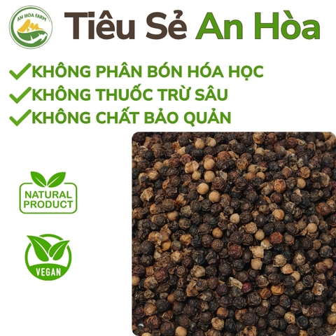 Tiêu sẻ An Hòa trồng tự nhiên hương vị cay nồng thơm đậm thương hiệu An Hòa Farm