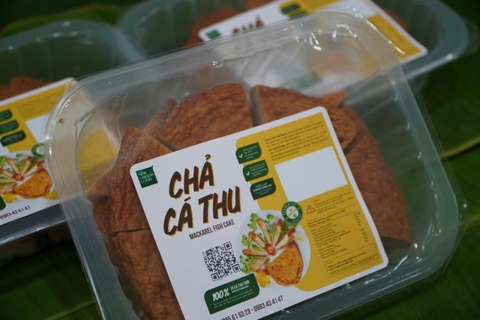 Chả cá Thu chiên đóng hộp