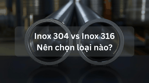 Inox 304 vs Inox 316: Nên chọn loại nào?