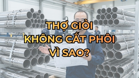 Thợ giỏi không muốn ngồi cắt phôi – Vì sao?