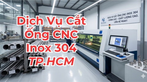 Dịch Vụ Cắt Ống CNC Inox 304 Theo Yêu Cầu Tại TP.HCM
