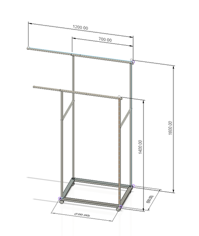 Sào Phơi Inox 304 Kéo Dài Có Bánh Xe – Giải Pháp Phơi Đồ Cho Chung Cư Nhỏ Gọn