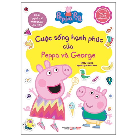 Sách Tương Tác - Cùng Học Cùng Chơi Với Peppa Pig - Cuộc Sống Hạnh Phúc Của Peppa Và George