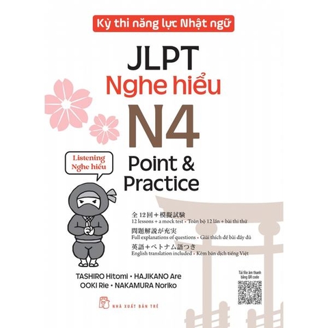 Kỳ Thi Năng Lực Nhật Ngữ Jlpt N4 Point & Practice - Nghe Hiểu