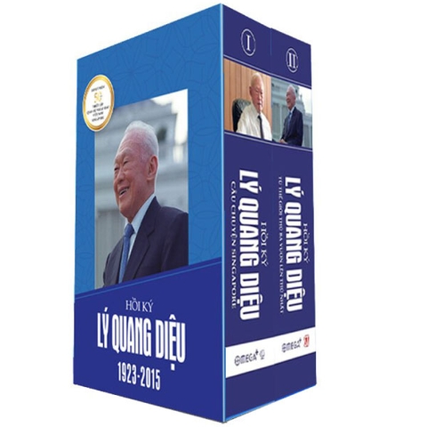 Boxset Hồi Ký Lý Quang Diệu 1923 -2015 (Bộ 2 Cuốn)