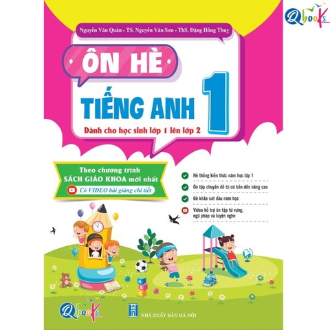 Ôn Hè Tiếng Anh Lớp 1 - Dành cho học sinh lớp 1 lên 2