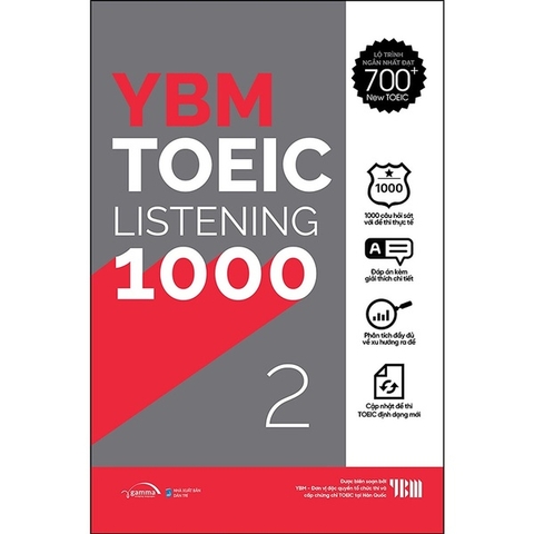 YBM Toeic Listening 1000 - Vol 2