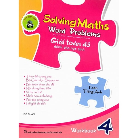 Solving Maths Word Problems - Giải Toán Đố - Dành Cho Học Sinh - Workbook 4
