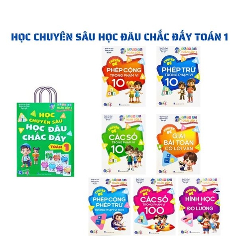 Bộ Sách Học Chuyên Sâu - Học Đâu Chắc Đấy Dành Cho Học Sinh Lớp 1