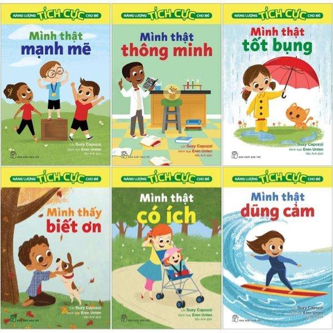 Sách Combo Năng Lượng Tích Cực Cho Bé (6 quyển)