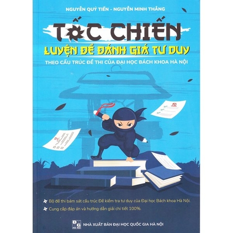 Tốc Chiến Luyện Đề Kiểm Tra Tư Duy Theo Cấu Trúc Đại Học Bách Khoa Hà Nội