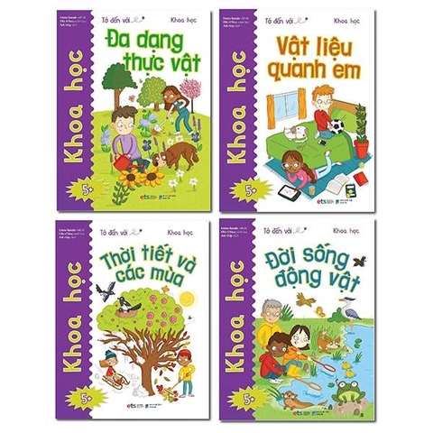 Bộ Tớ Đến Với Khoa Học (Bộ 4 Cuốn)