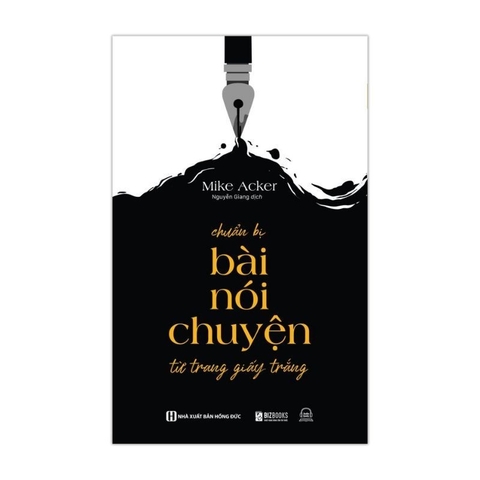 Chuẩn Bị Bài Nói Chuyện Từ Trang Giấy Trắng