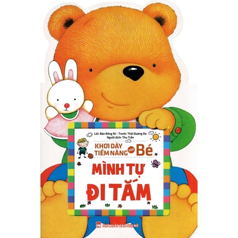 Sách Khơi Dậy Tiềm Năng Của Bé - Mình Tự Đi Tắm