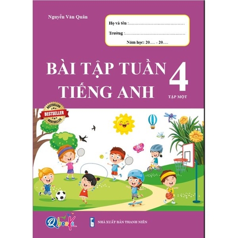 Bài Tập Tuần TIẾNG ANH 4 - Tập 1