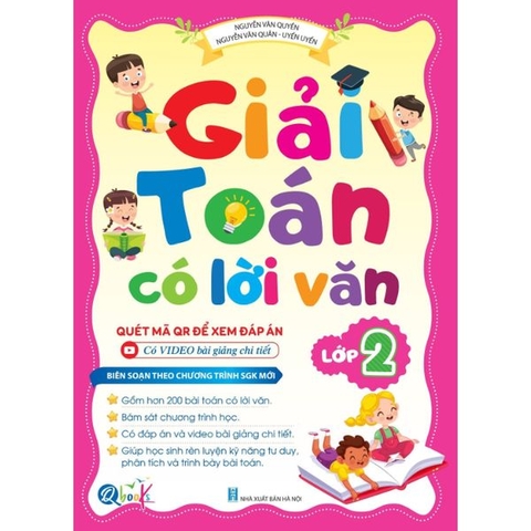 Giải TOÁN Có Lời Văn Lớp 2 - Chương Trình Mới (1 Cuốn)